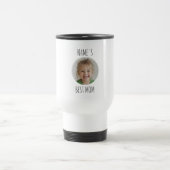 Custom Best Mom | Personalized Face Photo Reisbeker (Center)