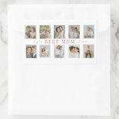 Custom Best Mom Sticker | Mother's Day Gift (Tas)