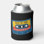 Custom Best of 1984 40e verjaardag cassette Blikjeskoeler (Blikje Voorkant)