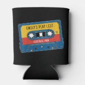 Custom Best of 1984 40e verjaardag cassette Blikjeskoeler (Achterkant)