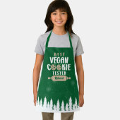 Custom Best Vegan Cookie Tester, overeenkomende fa Schort (Insitu)
