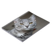 Custom Beste kat mam ooit moderne trendy kat foto Notitieboek (Linkerzijde)