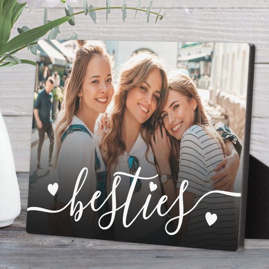 Custom Besties Beste Vrienden Foto Fotoplaat