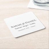 Custom Beverage Coasters Custom Paper Coasters Kartonnen Onderzetters (Schuin)