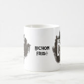 Custom Bichon Frisé Dad Vaderdag Hondenliefhebber Koffiemok (Center)