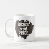Custom Bichon Frisé Dad Vaderdag Hondenliefhebber Koffiemok (Links)