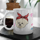 Custom Bichon Frisé Ma Cute Gift Koffiemok