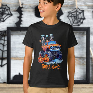 Custom Bijpassende Ghoul Gang Monster Truck Hallow T-shirt