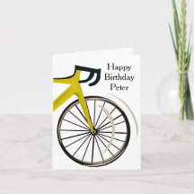 Custom Bike Wheel Kaart: Fietsliefhebber