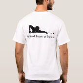 Custom Billiards Pool League Team Gear T-shirt (Achterkant)