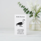 Custom Birdie Company Visitekaartje (Staand voorkant)