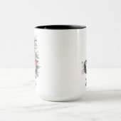 Custom Birth Month Wildflower Mug for Mom & Friend Mok (Midden)