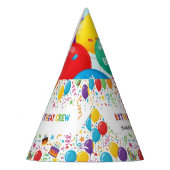 Custom Birthday Crew Party Pet – gepersonaliseerde Feesthoedjes (Links)