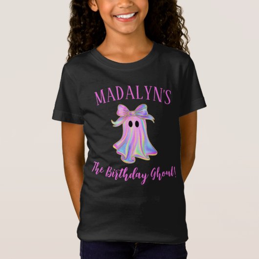 Custom Birthday Ghoul T-shirt (Voorkant)