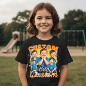 Custom birthday gift bootleg for your Kid 90s Tri-Blend Shirt