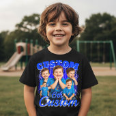 Custom birthday gift bootleg for your Kid 90s Tri-Blend Shirt