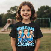 Custom birthday gift bootleg for your Kid 90s Tri-Blend Shirt