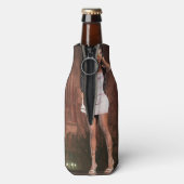 Custom Birthday Party Magazine Cover Cheers Flesjeskoeler (Fles Achterkant)