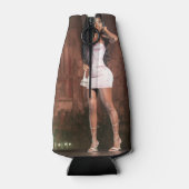 Custom Birthday Party Magazine Cover Cheers Flesjeskoeler (Achterkant)