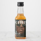 Custom Birthday Party Magazine Cover Cheers Likeurfles Etiket (Voorkant)