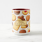 Custom Birthday Party Mug Mok (Midden)