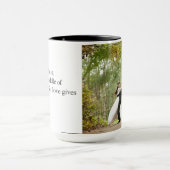 Custom Black 15 oz Ringer Mok Love by ZAZZ_IT (Midden)