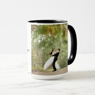 Custom Black 15 oz Ringer Mok Love by ZAZZ_IT