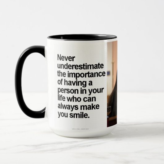 Custom Black 15 oz Ringer Mok Smile77 by ZAZZ_IT (Links)