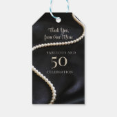 Custom Black 50 and Fabulous Cadeaulabel (Achterkant)