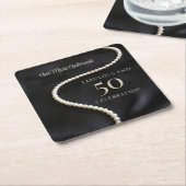 Custom Black 50 and Fabulous Kartonnen Onderzetters (Schuin)