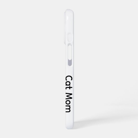 Custom Black Cat iPhone Case – Naam toevoegen iPhone 16 Hoesje (Linkerkant)