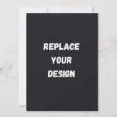 Custom black simple Design Add Photo or Text (Voorkant)