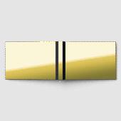 Custom black simple Design Add Photo or Text Gastenboek (Volledig)