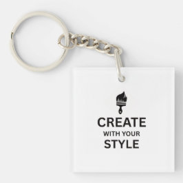 Custom Blank Business Company Branded Keychains Sleutelhanger