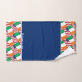Custom Blauw IERS AMERIKAANS Bad Handdoek (Handdoek)