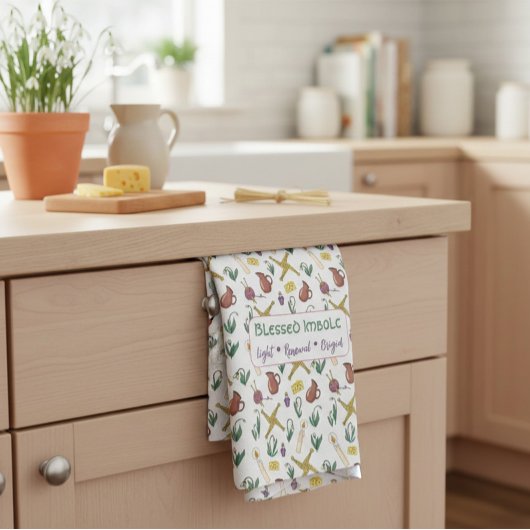 Custom Blessed Imbolc Light Renewal Brigid  Theedoek