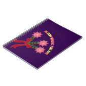 Custom Bloom Where You Are Spring Floral Gift Notitieboek (Linkerzijde)