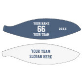 Custom Blue Basketball with Name, Number, Team Basketbal (Panelen)