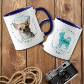 Custom Blue Chihuahua Mug Photo Personalized Mok