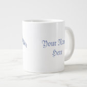 Custom Blue Pagan Pride Jumbo Mok (Voorkant rechts)