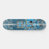 Custom Blue PCB Circuit Board for IT Pros Persoonlijk Skateboard (Horizontaal)