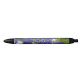Custom Blue Spring Bluebonnet Texas State Flower Zwarte Inkt Pen (Voorkant)