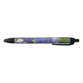 Custom Blue Spring Bluebonnet Texas State Flower Zwarte Inkt Pen (Bodem)