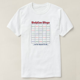 "Custom BodyCam Bingo 1" (wit 2) T-shirt