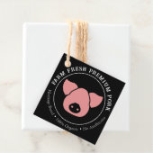 Custom Boerderij Fresh Premium Pork Business Label (In situ)