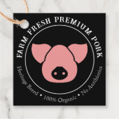 Custom Boerderij Fresh Premium Pork Business Label (Voorkant)