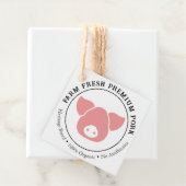 Custom Boerderij Fresh Premium Pork Business Label (In situ)