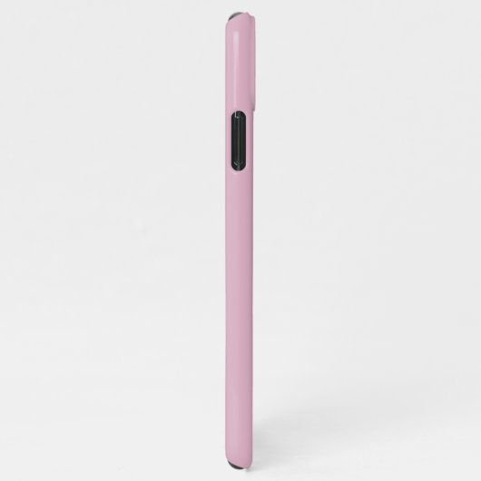 Custom Bold Bright Dusty Roos Blush Roze Gekleurd iPhone Hoesje (Rechterkant)