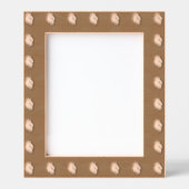 Custom Bold Lion Head Logo Bedrukt Natuurlijke Dec Gegraveerde Lijstjes (Voorkant)