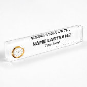 Custom Bold Schoon Wit Minimalistische Moderne Klo Naambordje